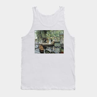 La Grenouillere by Auguste Renoir Tank Top